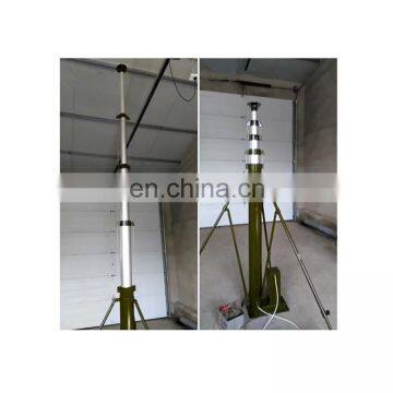 6m electric tripod telescoping antenna pole fast extending pole