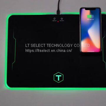 Rgb Backlit Custom Mouse Pad With Wireless Charger Mousepad photo-3