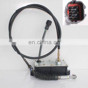 New Original SUNY AC1500 Excavator Part Electric Engine Accelerator Motor Throttle Motor ASSY With Double Cable