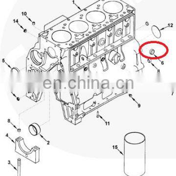 3914035 Cummins Engine 4B 6B ISDE ISF3.8 Expansion Plug photo-3