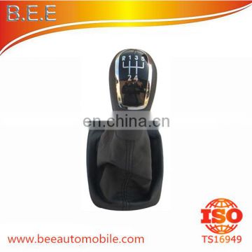 For Skoda Fabia Black 5 Speed Gear Shift Knob & PU Boot 6Y0711113H