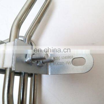 Diesel Engine Spare Parts ISB220 High Pressure Fuel Pipe 5345959 for Dongfeng Truck