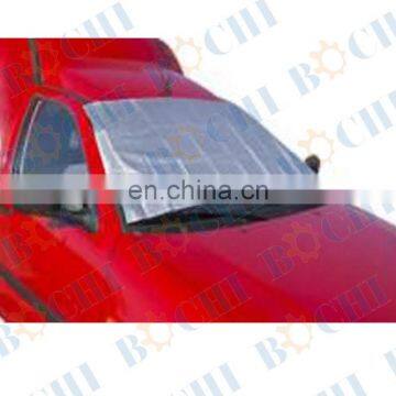 Car front glass window-shield snow cover