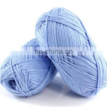 Free Sample Dyed 100% Cotton Yarn Price for Hand Knitting 28colors photo-7