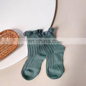 Autumn 2020 New Girls Lace Socks Children Lace Socks Princess Baby Children's Socks photo-5