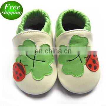 Toddler Shoes Leather moccasin animal design Soft Sole Baby Prewalker Shoes