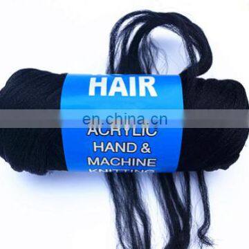 Beauty Supply Angola Black Yarn 100% Acrylic 70G Brazilian Wool Hair photo-3