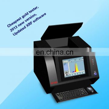 99.99% and 24K gold testing machine of xrf metal analyzer