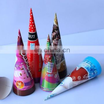 Ice cream paper cone sleeve forming machine