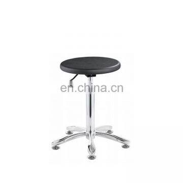 Furniture Swivel pu Leather Adjustable Lab Bar Stools Chair With Wheels photo-6
