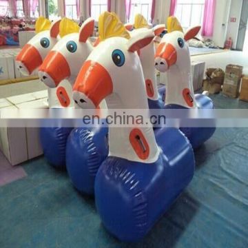 Life size inflatable bouncing horse for adults