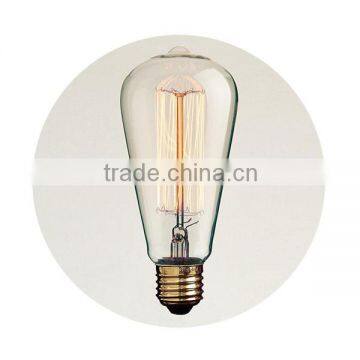 St64 Antique Style Bulbs Squirrel Cage(Imitate Carbon Filament Decorating Bulbs)