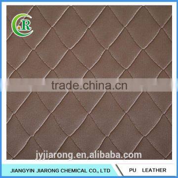 Embossed Diamond Grain Style PU /PVC Faux Leather Quality Choice photo-2