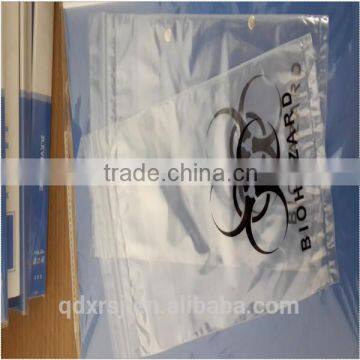 Plastic Specimen Transport Grip Seal Bags