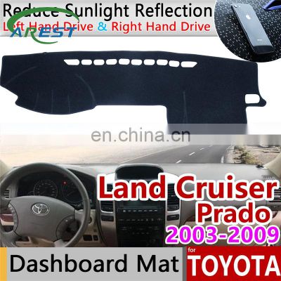 for Toyota Land Cruiser Prado 120 J120 2003 2004 2005 2006 2007 2008 2009 Anti-Slip Mat Dashboard Cover Pad Sunshade Accessories