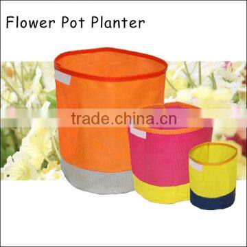 (565) Colorful New Indoor Outdoor Foldable Garden Pot Flower Bag Flower Planter