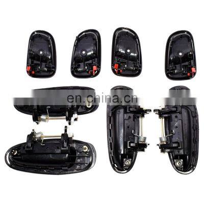 Free Shipping!New Door Handle Black Outside Black Inside Kit Set of 8 For Toyota Corolla photo-4