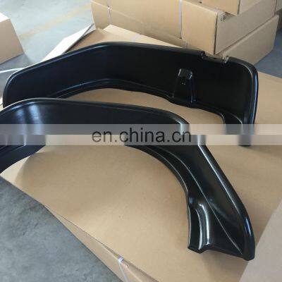 Auto Parts Exterior Accessories Flat Style Wheel Arches Fender Flare With Lights For Jeep JK 2007-2017 photo-3