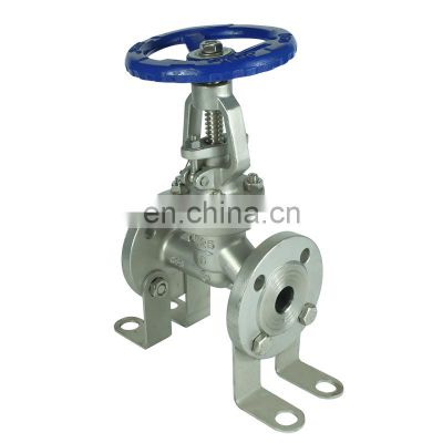 stainless steel 304 Shut-off valve globe valve BS PN10 16 ANSI API 150 300 LB flange 4 inch globe valve  Stainless Steel Water V