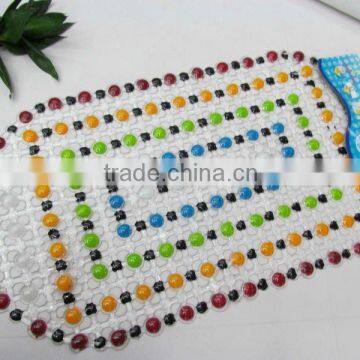 colorful pvc bath mat YJ-8007