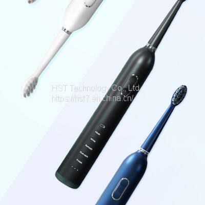 OEM K2 Portable Travel Electric Toothbrush 5 Cleaning Modes Rechargeable Sonic Electric Toothbrush IPX7 Waterproof photo-3