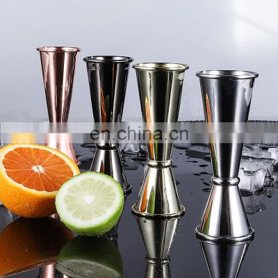 Manufacturing Wholesale Slanted Easy Slim Japanese Stainless Steel Bar Double Jigger