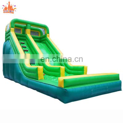 Hot sale kids outdoor funny water inflatable swimming pool slide