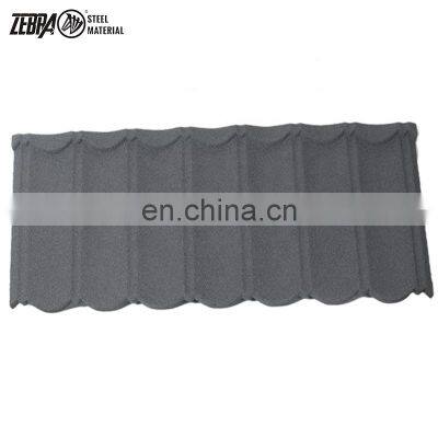 Good Quality Factory Price Roof Tile 0.4mm 0.45mm Stone Coated Steel Roofing Uptrend Stone Coated Roofing Sheets for Sale photo-4