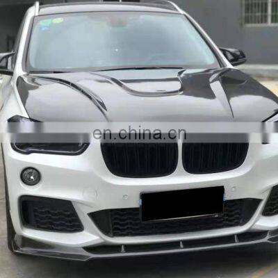 Runde Haman Style Carbon Fiber Material Auto Car Bonnet Engine Hood For BMW X5 X6 F15 F16 Hood photo-4