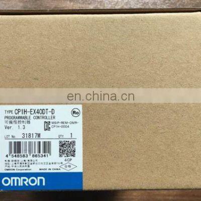 Omron CP1H Series CP1H-EX40DT-D NEW DC, Transistor, with Ethernet