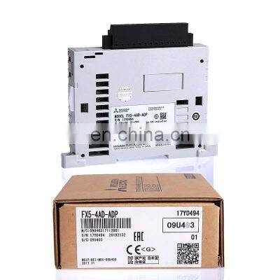 High Quality Plc Controller Mitsubishi MELSEC FX5U IQ-F Series FX5-4AD-ADP Logo Plc Price Module Cpu photo-5