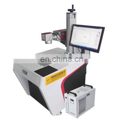 High Efficiency UV Fiber Laser Marking 3D Logo marking Engraving Machine for Metal Plastic PVC Laser Machine Engraver