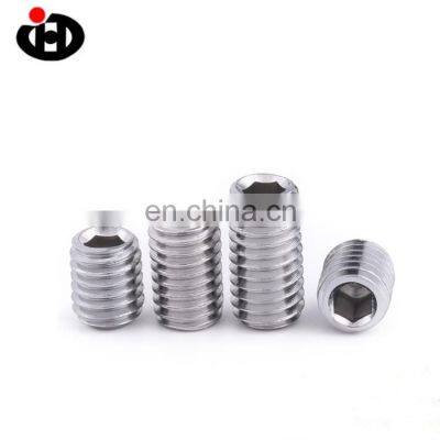 Hot Sale Jinghong SS304 Allen Head Hex Socket Flat Point End Grub Headless Bolt DIN913 Set Screw photo-5