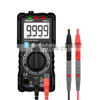 new products MESTEK Intelligent multitester DM91A multimeter 9999 counts smart auto range tester digital multimeter for sale