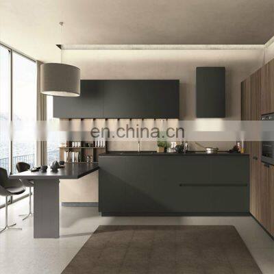 Ghana Quality Space Saving Free Used Ready to Gloss Home Lacquered Flat Pack Small Gray Glossy Kitchen Cabinets Sale photo-2