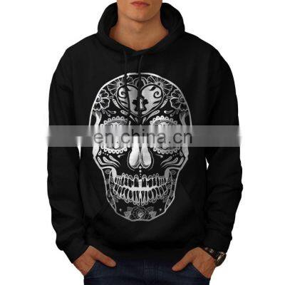 Customize  Black Fast print logo 400 gsm cotton hoodies High Quality Cheap Price Sweatshirt Pullover Hoodies