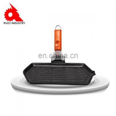 Casting Frying Pan Cast Iron Skillet photo-3