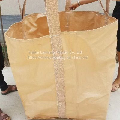 1000kg pp big bulk jumbo fibc bag for sale pe material big plastic bag plastic jumbo bag