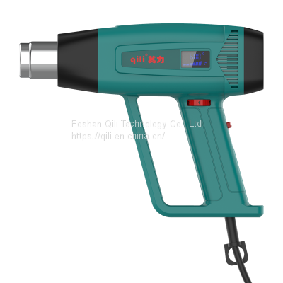 Qili 2022 Hardware Tool Multi-Functional Hot Air Blower Heat Gun Hands Free Operation Hot Air Soldering Gun