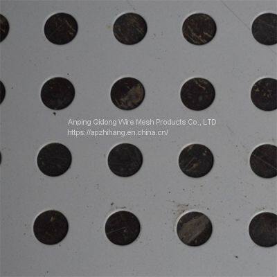 Stainless steel perforated mesh plate Industrial thickened plate with holes