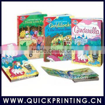 China cheap full color hardcover child book printing