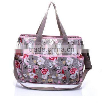 "Printed Canvas Portable Mummy Bag, Diaper Bag " photo-5