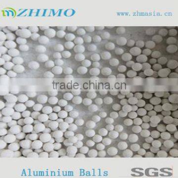 high crush strength alumina ceramic ball beads for sewage purification