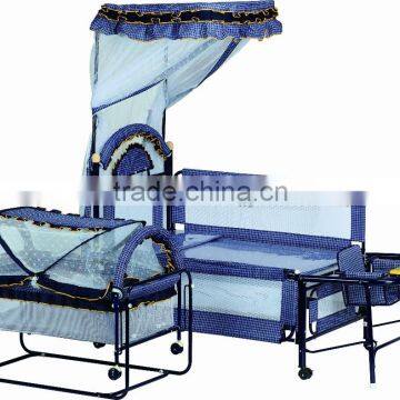 New Design Fashion Cradle Baby Cot Bed with Net, for kids BM6A812