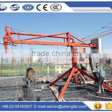 Construction machinery manual/mobile concrete placing boom/concrete spreader