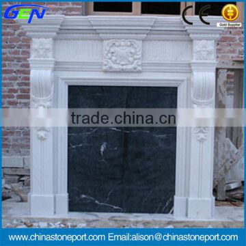 Good Sale White Marble Fireplace For Indoor