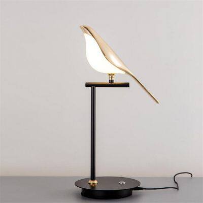 Modern Minimalist Decorated Dimmable Touch Sensor Led Reading Light Desk Table Lamp For Office Book Room Living Room Bedside