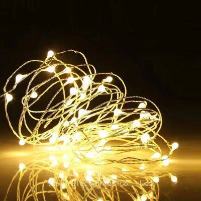 Luces LED en cadena de 12V de bajo voltaje de 50 pies para iluminación de paisajes