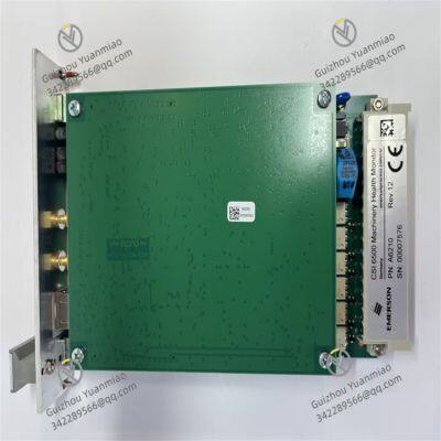 Emerson A6210 9199-00003 Vibration Monitoring Module