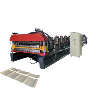 2 Layers Roofing Panel Making Machine Roof Tile Roll Forming Machine South Africa Ibr Double Layer Roll Forming Machine